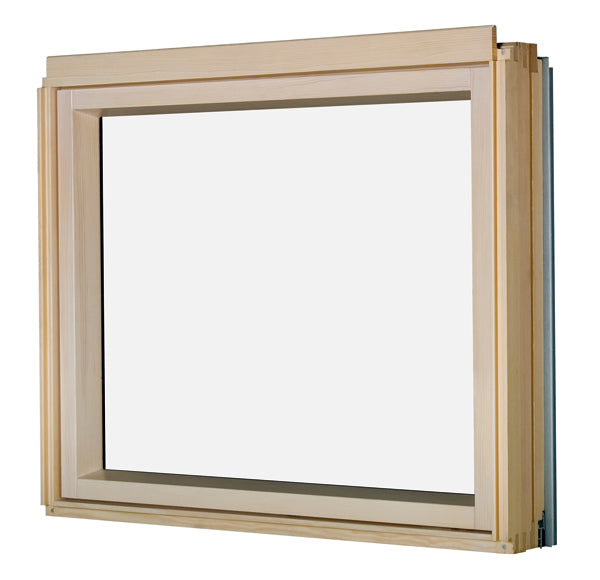 Window frame with a reflective glass surface 
