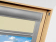 Manual Blackout Roller Blind cream