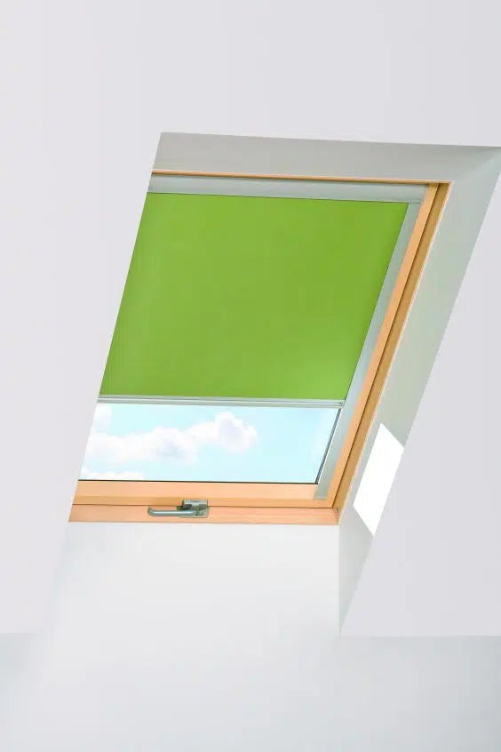 Manual Blackout Roller Blind green
