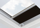 Electric Blackout Blind to Suit Flat Roof Windows Black
