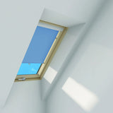 Manual Roller Blind light blue