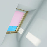 Manual Roller Blind pink