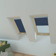 Manual Roller Blind blue
