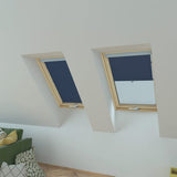 Manual Roller Blind blue