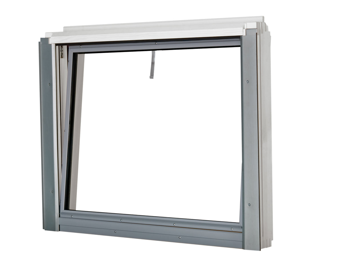 window frame Top Opening window white