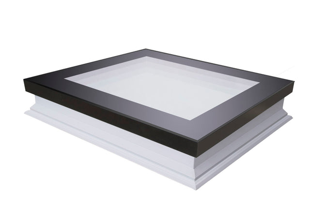 Secure Non-Opening Flat Roof Window
