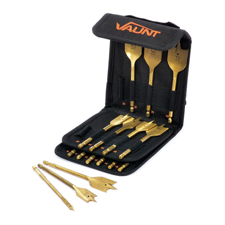 Vaunt - Essentials Flat Bit Set Titanium Coated - 16 Piece