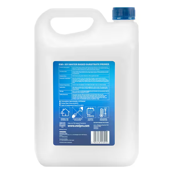 EWI Pro Water Based Substrate Primer (EWI-301) - 5 Litres