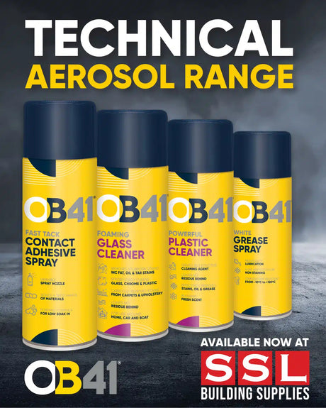 OB41 Foaming Glass Cleaner 400ml