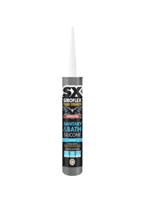 SX Premium Bath & Sanitary Silicone (310ml)