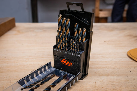 Vaunt - 19 Piece HSS M2 Turbo Drill Bit Set