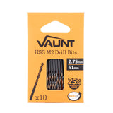 Vaunt HSS M2 Turbo Drill Bits – Pack of 10
