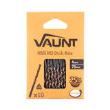 Vaunt HSS M2 Turbo Drill Bits – Pack of 10