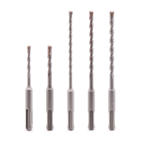 Vaunt - SDS+ Endurance Cross Tip Drill Bit Set - 5 Piece