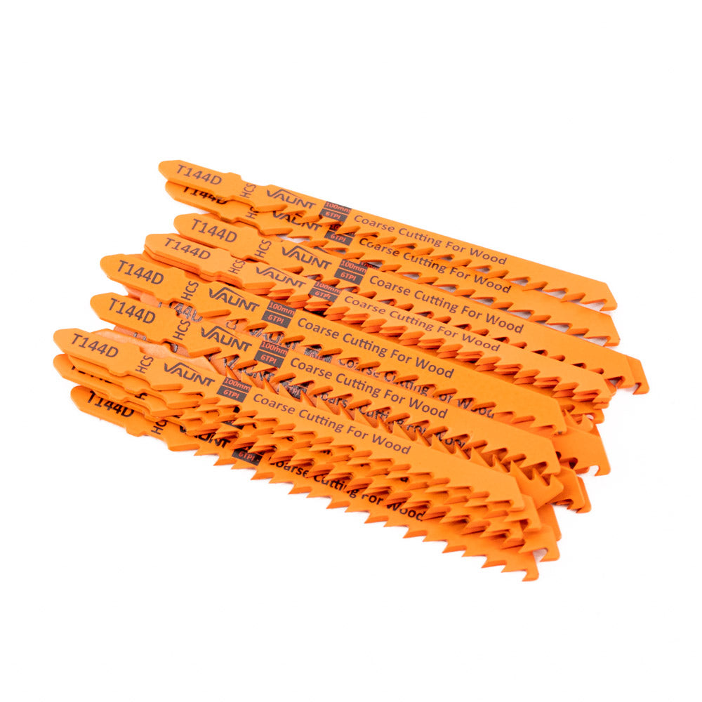 Vaunt Jigsaw Blades Coarse Wood Cutting (T144D) – Pack of 25