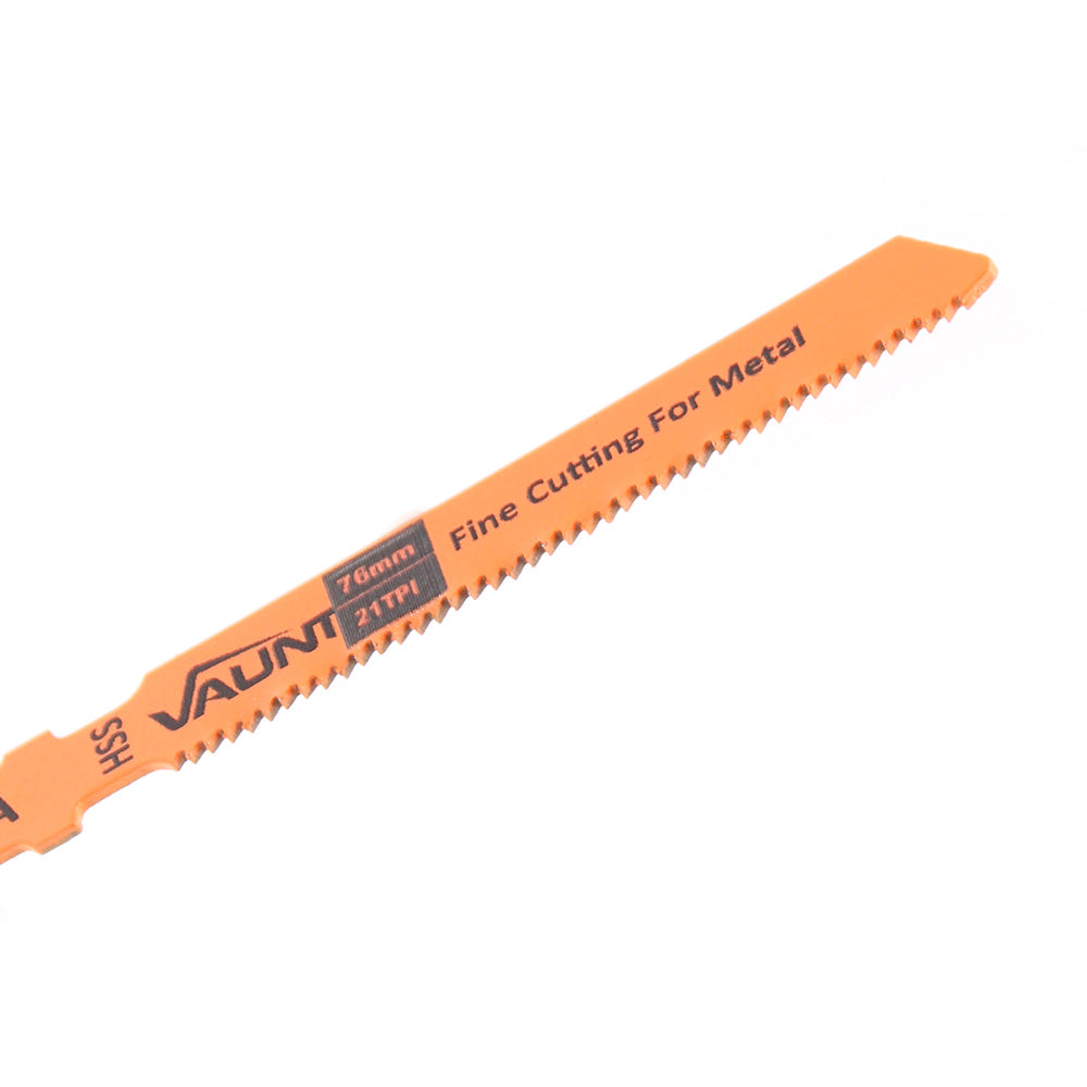 Vaunt Jigsaw Blades Metal Cutting (T118A) – Pack of 25