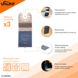 Vaunt Premium 34mm Fine Finish Multi Tool Blade – Pack of 3