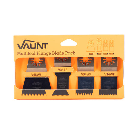 Vaunt Premium Assorted Multi Tool Blade (pack of 4)