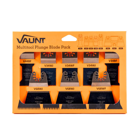  Vaunt Premium Assorted Multi Tool Blade (pack of 8)