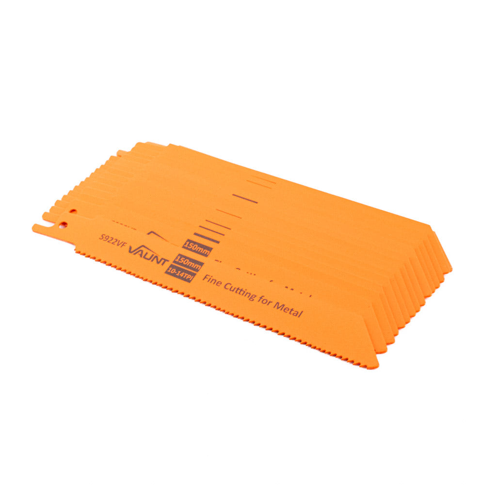 Vaunt Reciprocating Saw Blades For Metal – Pack of 15 (S922VF)