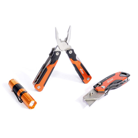 Vaunt - Multi Tool Plier Knife and Torch Pack