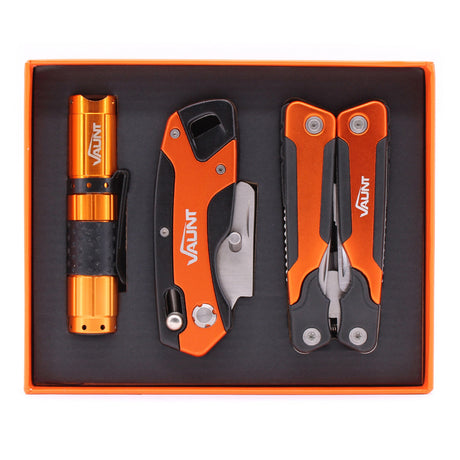 Vaunt - Multi Tool Plier Knife and Torch Pack