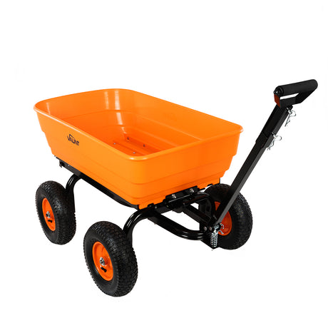 Vaunt - Heavy Duty Plastic Garden Dump Cart