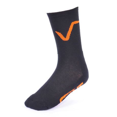 Vaunt - Essential Socks - Orange/Black - Size 6-11 - Pack of 3