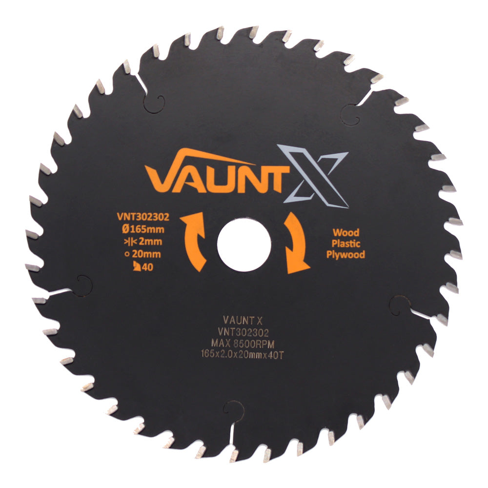 Vaunt X - Circular Plunge & Table Saw Blades