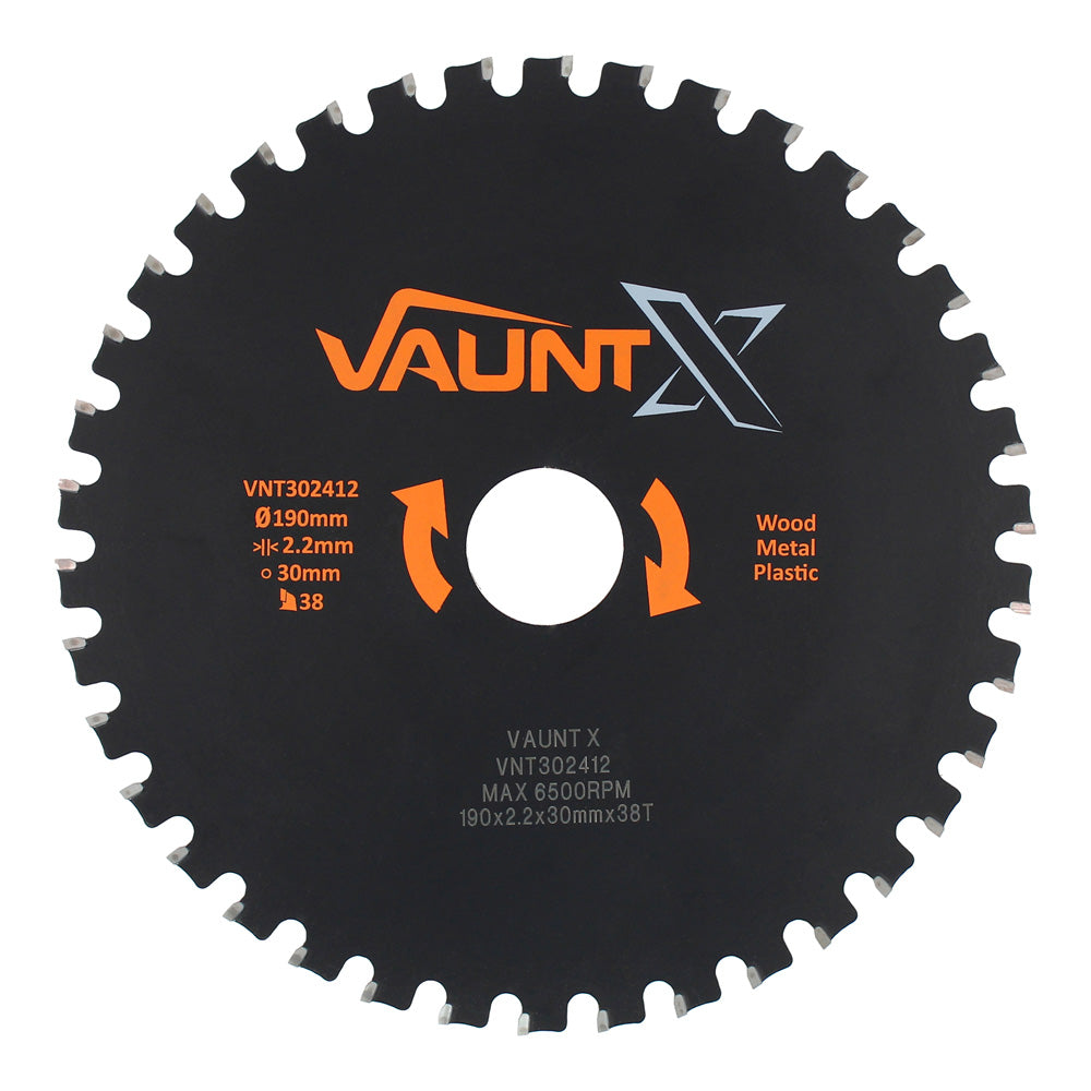 Vaunt X - Circular Plunge & Table Saw Blades