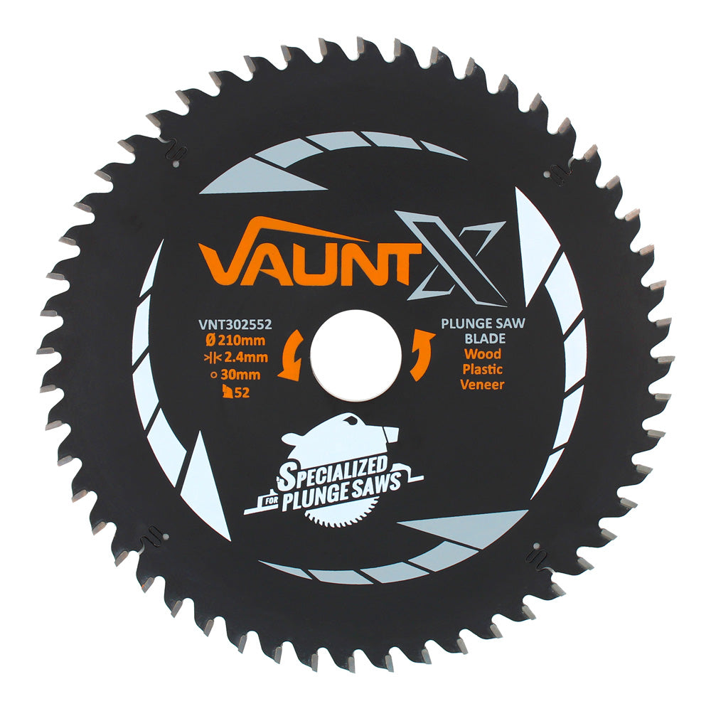 Vaunt X - Circular Plunge & Table Saw Blades