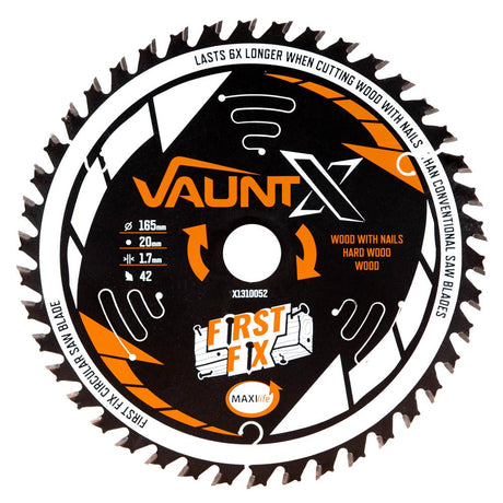  Vaunt X - Circular Plunge & Table Saw Blades