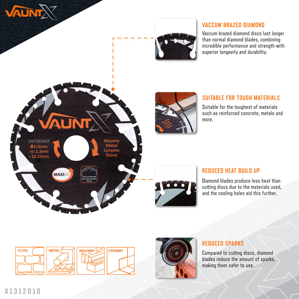 Vaunt X - Multi Purpose Diamond Blade
