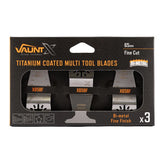 Vaunt X Premium Titanium Coated 65mm Bi-Metal Multi Tool Blade – Pack of 3