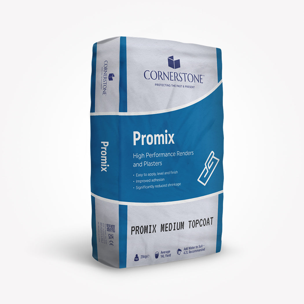 Cornerstone Promix Medium Topcoat Render & Plaster 25kg