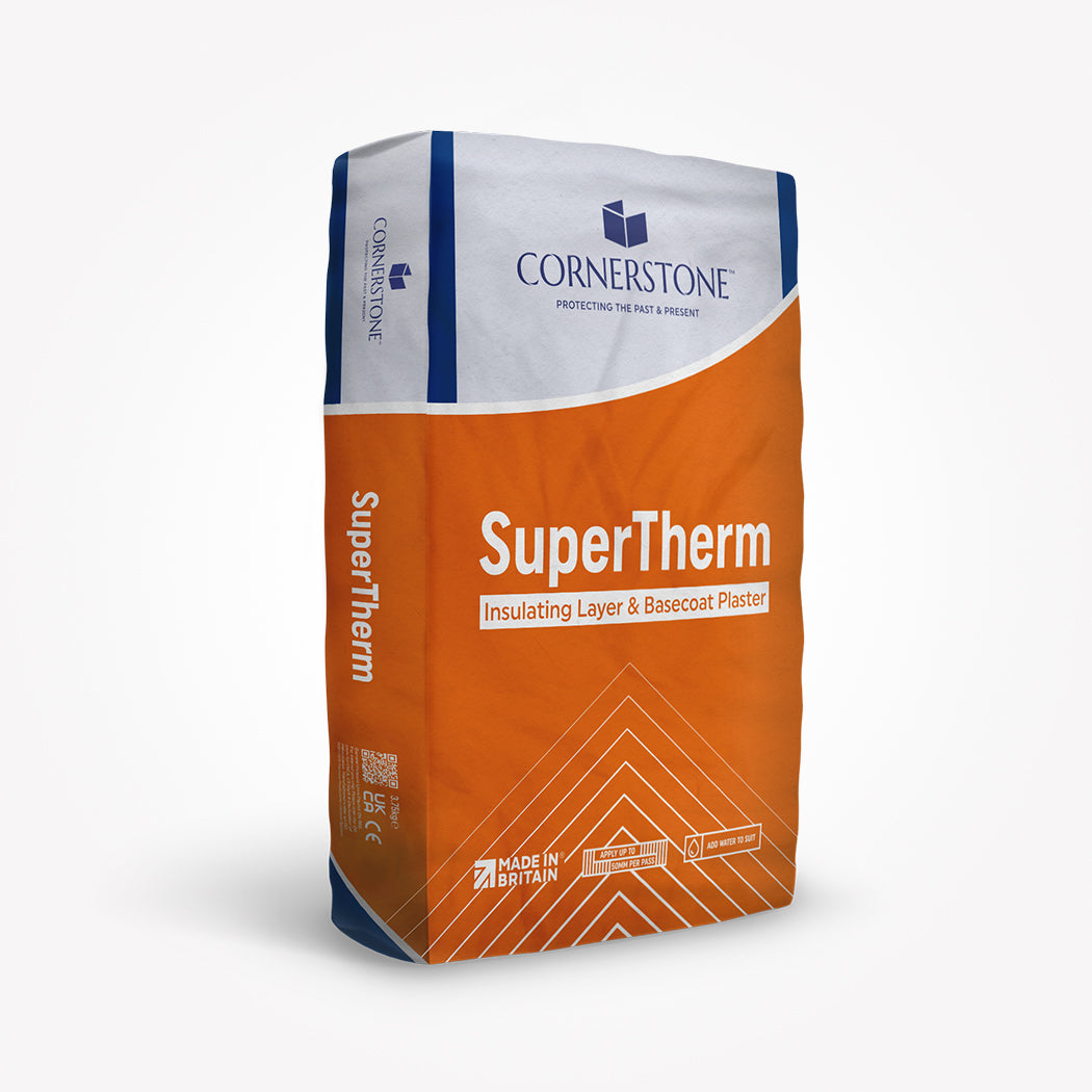 Cornerstone SuperTherm Plaster 15ltr Bag (3.5kg Bag Weight)