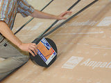 Person installing with ampacoll ND band tape