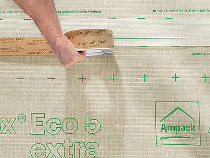 Ampatex eco 5 with ampacoll tape