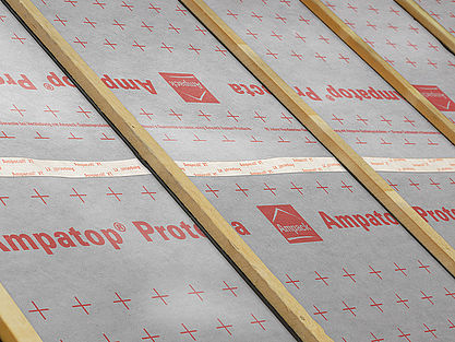 Ampatop Protecta on a roof